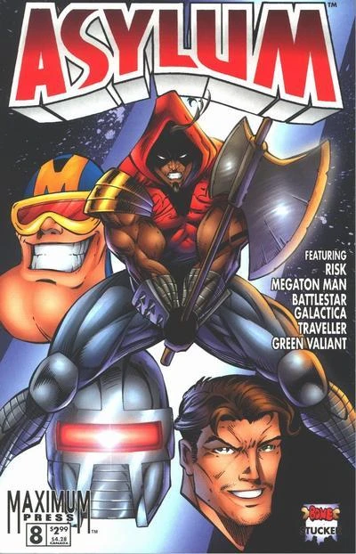 Cover of The Green Valiant; Megaton Man vs. Bombshell; First Date