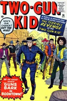 Cover of The Guns Of The Two-Gun Kid!