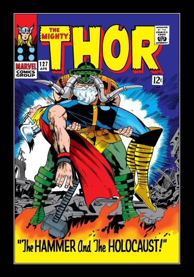 Cover of The Hammer and the Holocaust!; The Meaning of... Ragnarok!
