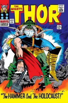 Cover of The Hammer and the Holocaust!; The Meaning of... Ragnarok!
