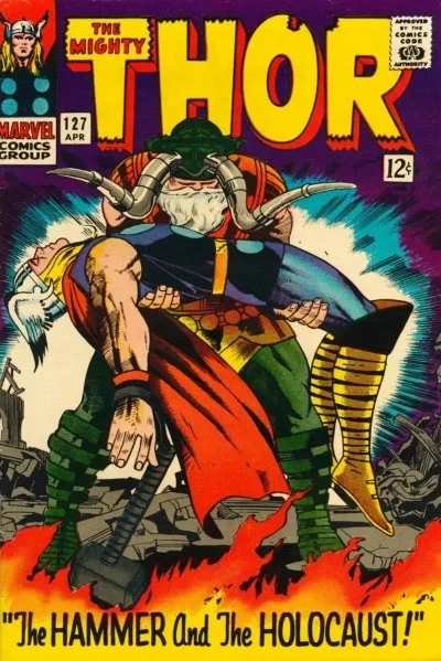 Cover of The Hammer and the Holocaust!; The Meaning of... Ragnarok!