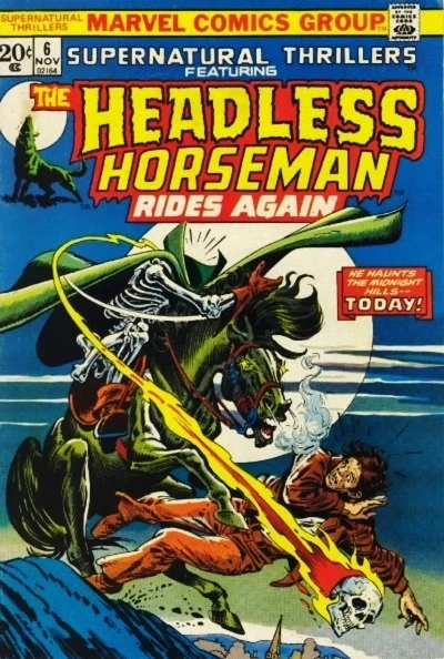Cover of The Headless Horseman Rides Again!