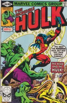 Cover of The Hero and the Hulk!