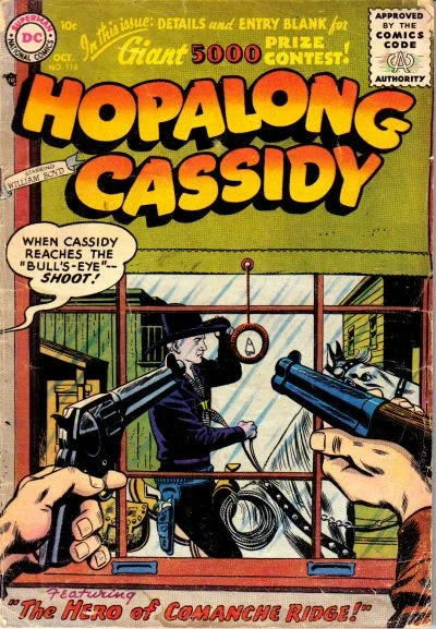 Cover of The Hero of Comanche Ridge
