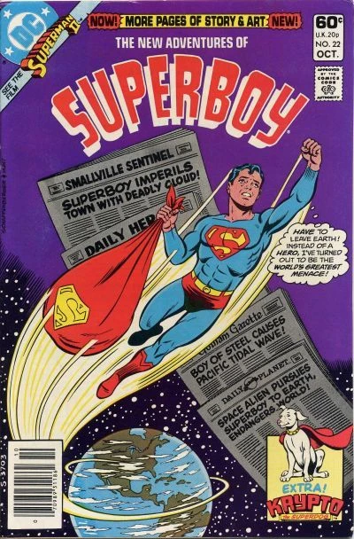 Cover of The heroic failures of Superboy; The dog-detective of Smallville!