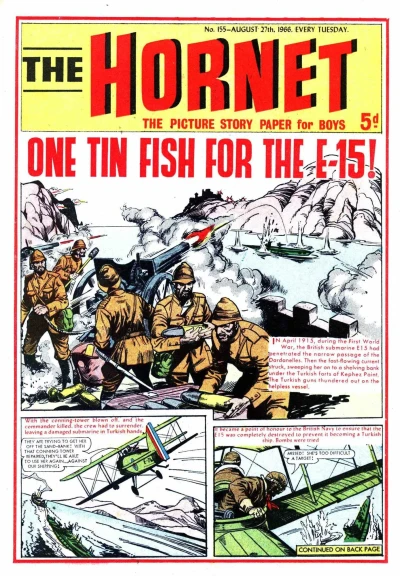 Cover of One Tin Fish for the E-15!