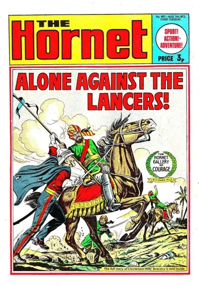 Cover of Alone Against the Lancers!