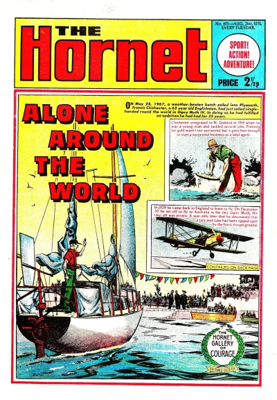 Cover of Alone Around the World