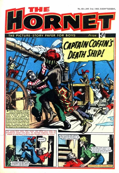 Cover of Captain Coffin's Death Ship!