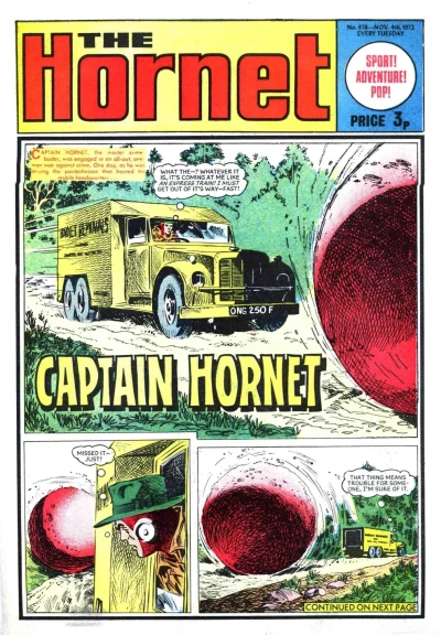 Cover of Captain Hornet