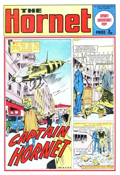 Cover of Captain Hornet