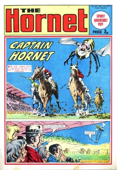Cover of Captain Hornet
