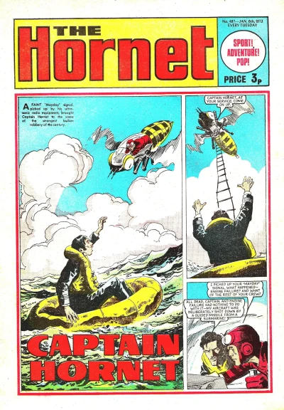 Cover of Captain Hornet