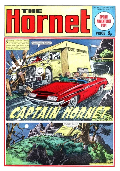 Cover of Captain Hornet