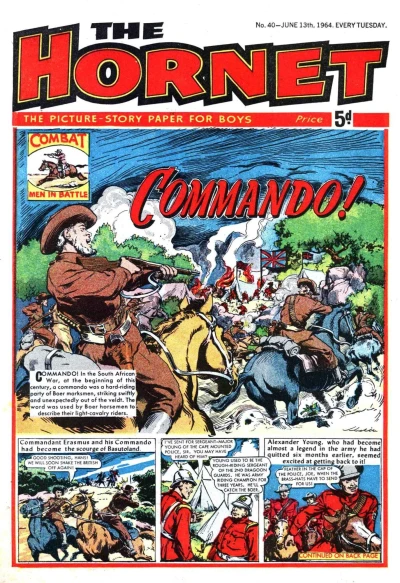 Cover of Commando!