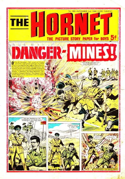 Cover of Danger-Mines!