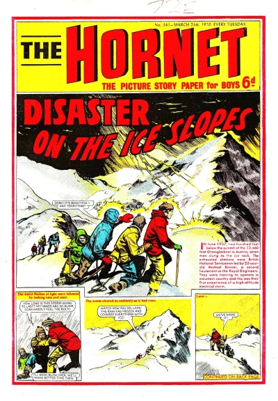 Cover of Disaster on the Ice Slopes