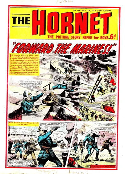 Cover of "Forward the Marines!"