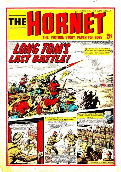 Cover of Long Tom's Last Battle!