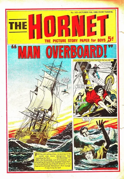 Cover of Man Overboard!