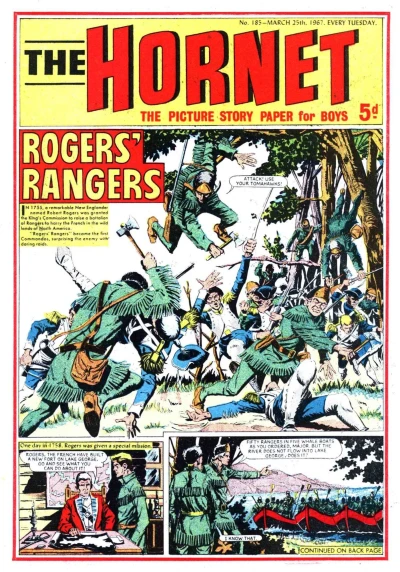 Cover of Rogers' Rangers