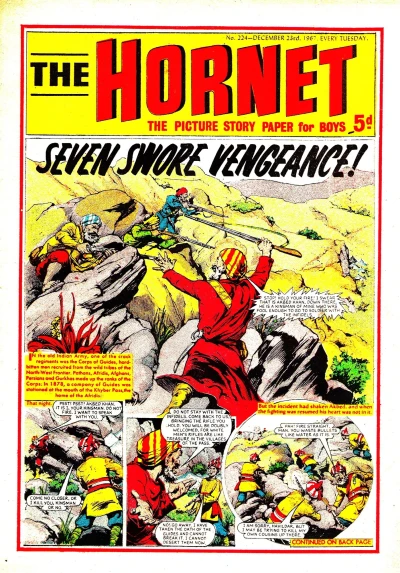 Cover of Seven Swore Vengeance!