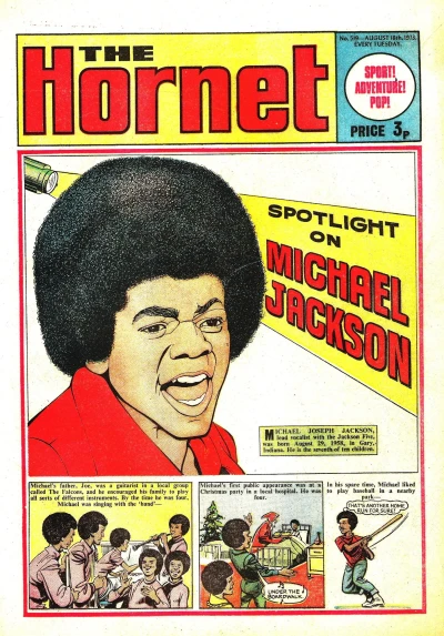 Cover of Spotlight on Michael Jackson
