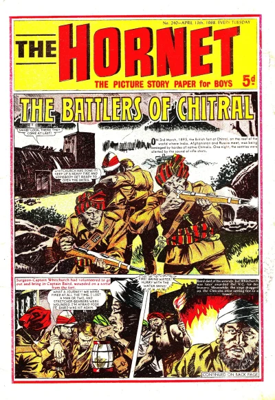 Cover of The Battlers of Chitral