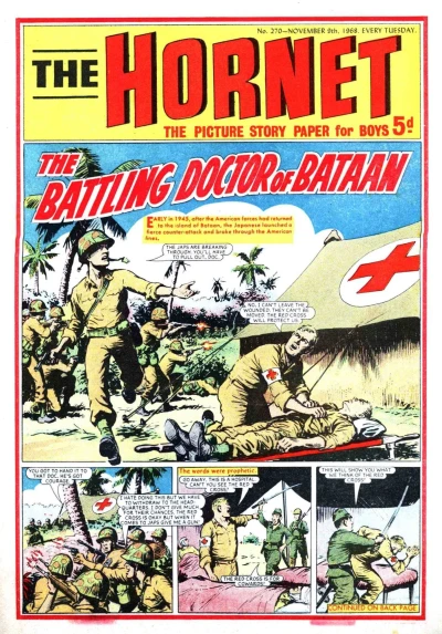 Cover of The Battling Doctor of Bataan