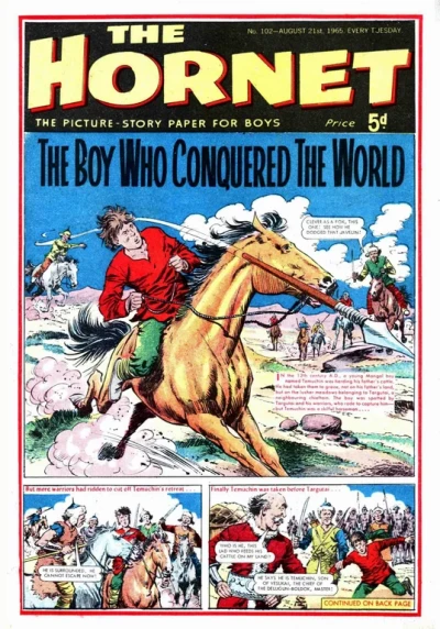 Cover of The Boy Who Conquered the World