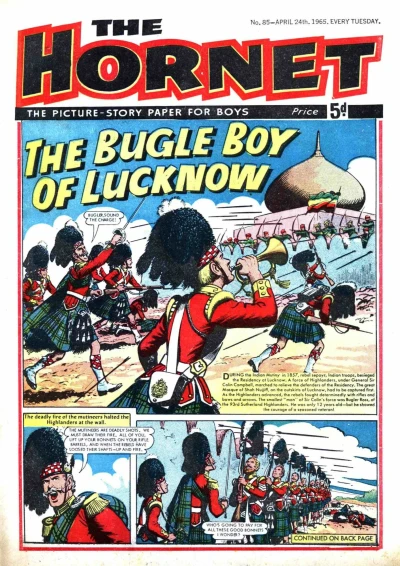 Cover of The Bugle Boy of Lucknow