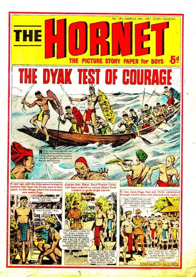 Cover of The Dyak Test of Courage