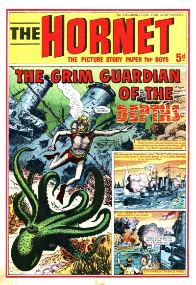 Cover of The Grim Guardian of the Depths