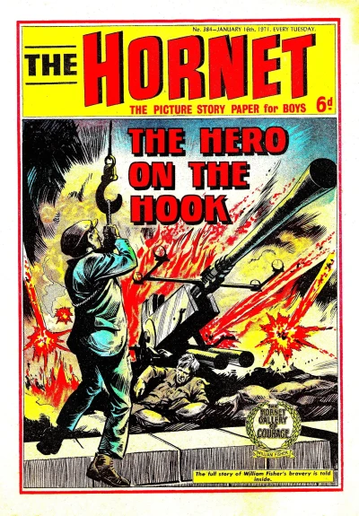 Cover of The Hero on the Hook