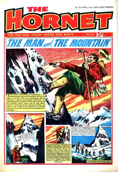 Cover of The Man and The Mountain