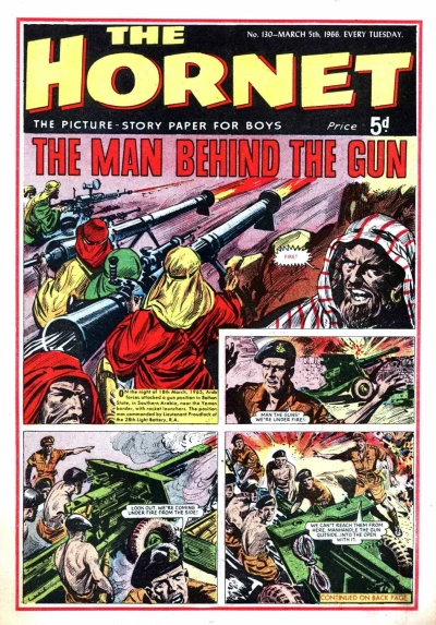 Cover of The Man Behind the Gun