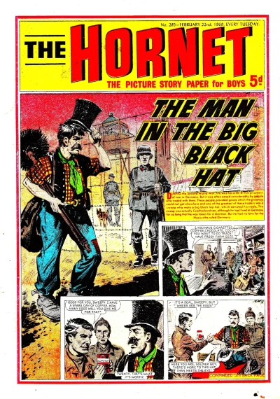 Cover of The Man in the Big Black Hat