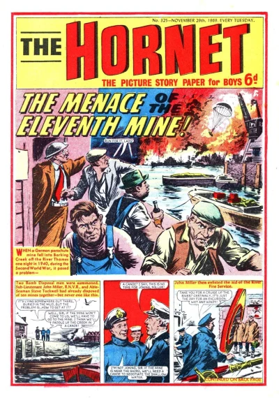 Cover of The Menace of the Eleventh Mine!