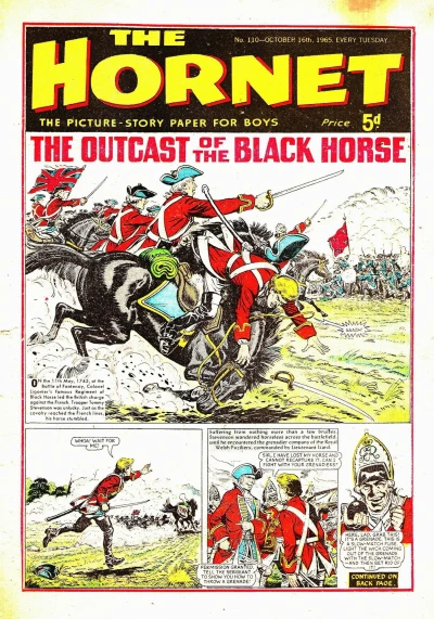 Cover of The Outcast of the Black Horse!