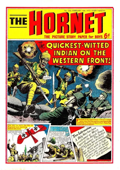 Cover of The Quickest Witted Indian on the Western Front!