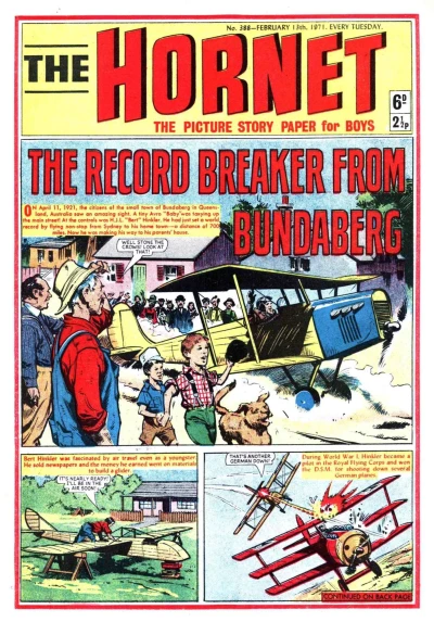Cover of The Record Breaker from Bundaberg