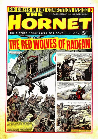 Cover of The Red Wolves of Radfan