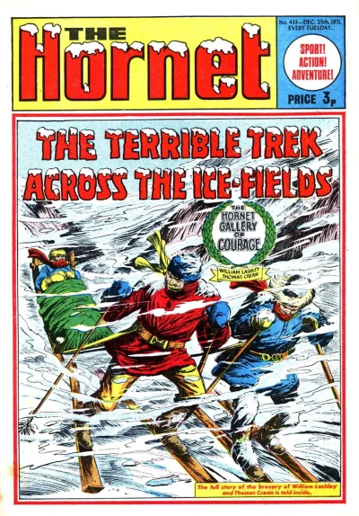 Cover of The Terrible Trek Across the Ice-Fields