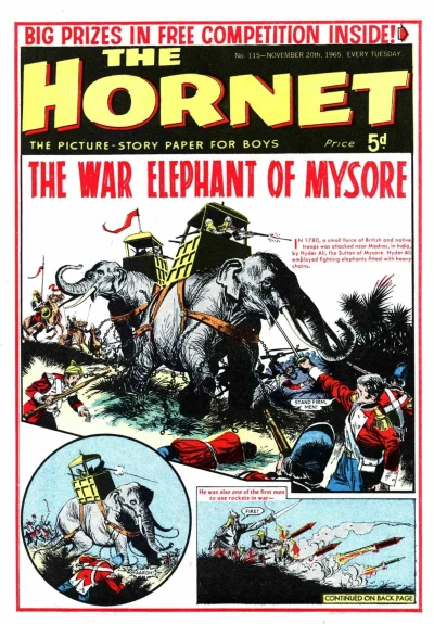 Cover of The War Elephant of Mysore
