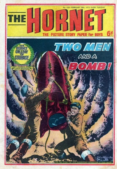 Cover of Two Men and a Bomb!