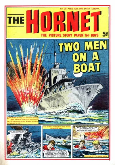 Cover of Two Men on a Boat