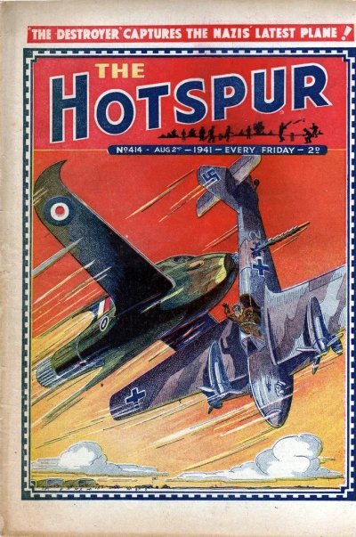 Cover of The Destroyer Captures the Nazis Latest Plane!