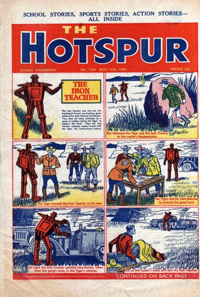 Cover of The Iron Teacher