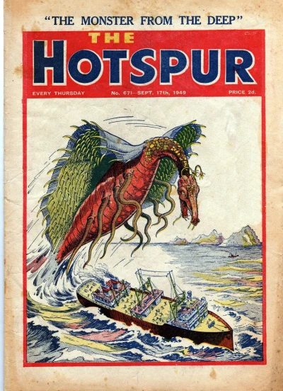 Cover of The Monster from the Deep