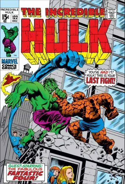 Cover of The Hulk's Last Fight!